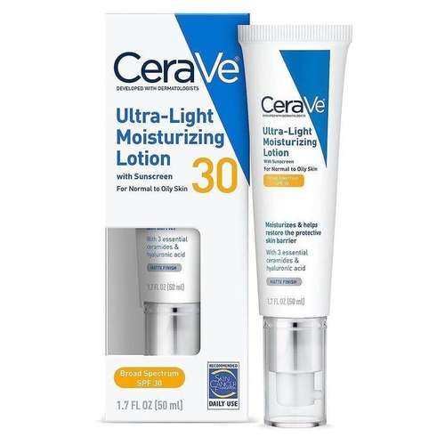 لوسیون آب رسان و ضد آفتاب سراوی CeraVe