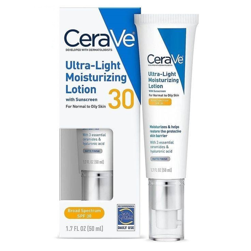 لوسیون آب رسان و ضد آفتاب سراوی CeraVe